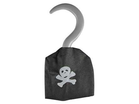 HAK PIRATA, z materiałowym mankietem