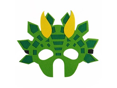 FILCOWA MASKA, zwierzątka - dinozaur