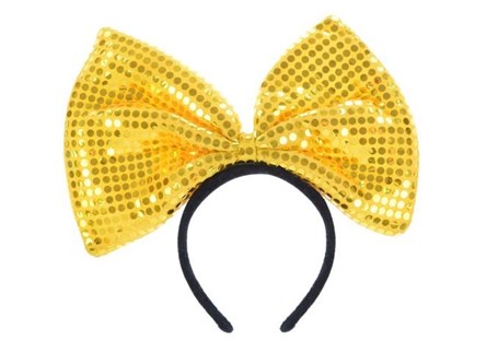 KOKARDA NA OPASCE, gigant (cekiny), żółta