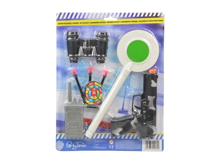 ZESTAW POLICJANTA, z lizakiem