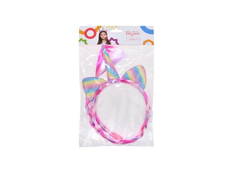 OPASKA JEDNOROŻEC, z warkoczem