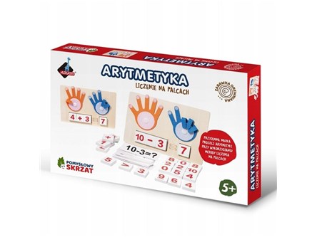 ARYTMETYKA LICZENIE NA PALCACH  drewniane