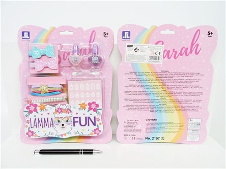 ZESTAW PIĘKNOŚCI, Lamma Fun, 5+, 21,2x2,5x26,7 cm