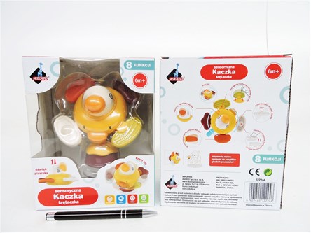 KACZUSZKA interaktywno-sensoryczna, plast.,  kart.
