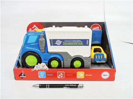 *ZESTAW AUTEK 2W1, śmieciarka i podnośnik