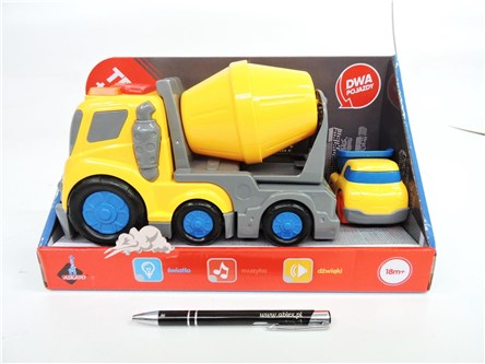 *ZESTAW AUTEK 2W1, betoniarka i wywrotka