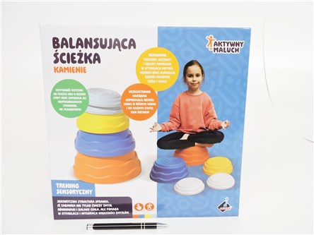*BALANSUJĄCA ŚCIEŻKA - kamienie,    kart.