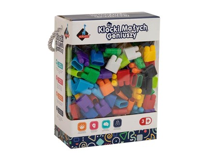 *KLOCKI MAŁYCH GENIUSZY cegielki 260 el.