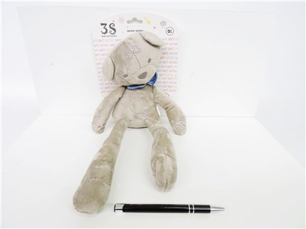 PLUSZ Przytulanka, miś, 36 cm,     blist.