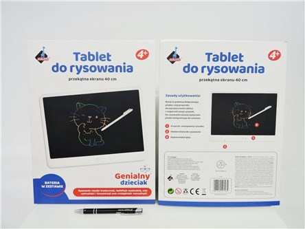 TABLET do rysownia 40 cm, kolorowy
