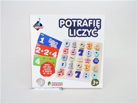 -----*POMYSŁ. SKRZAT, potrafię liczyć montessori