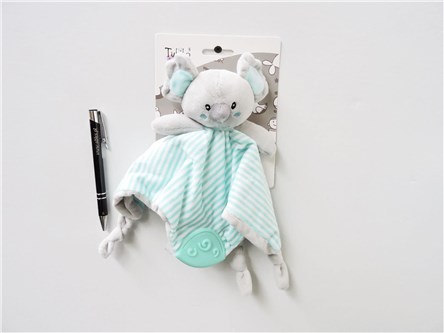 *NEW BABY PRZYTUANKA koala, 25 cm, Miluś, mięt, 0+