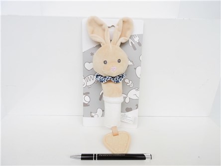 NEW BABY króliczek z dźwiękiem, pałka