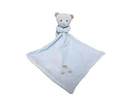 *NEW BABY MILUŚ miś, błękitny, 25x25 cm