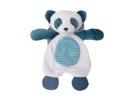 NEW BABY MILUŚ panda, nieb., 25x25 cm