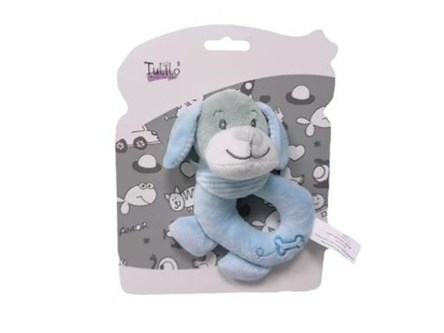 NEW BABY GRZECHOTKA piesek, nieb., 18 cm