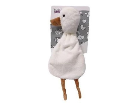 NEW BABY MILUŚ kaczuszka, beż., 25x25 cm