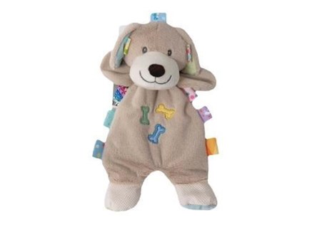 NEW BABY MILUŚ piesek z groszkiem, 25x25 cm