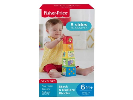 *FP KLOCKI odkrywcy, 5 szt., plast.,  6m+      2/