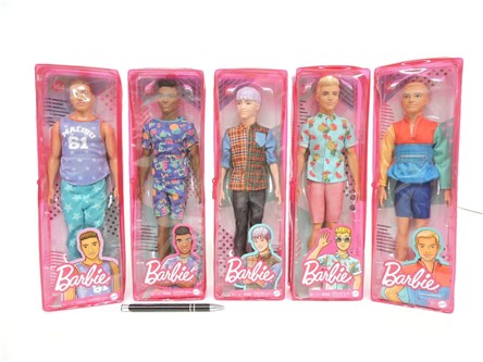 AST. BARBIE FASHIONISTAS lalka, stylowy Ken    6/.