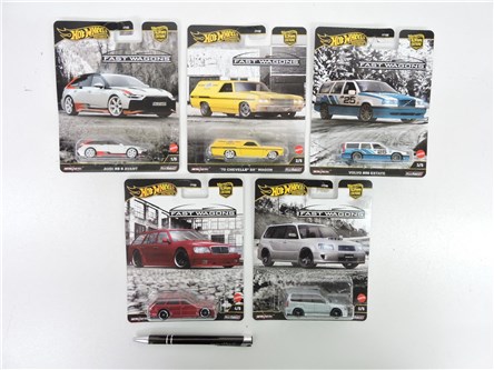 AST. HW AUTO metal., premium fast wagons     /10