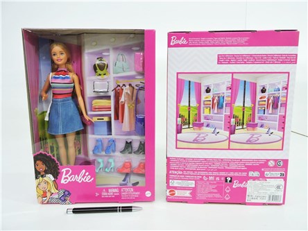 BARBIE LALKA z butami i galanterią   /6