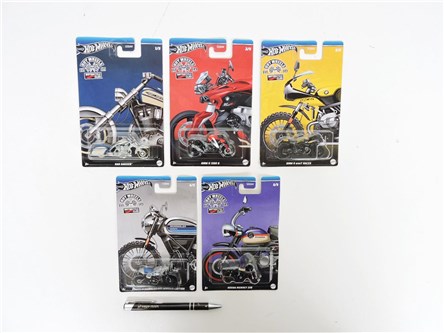 AST. HW auto metal., pojedyńczy motocykl 5 wz. /10
