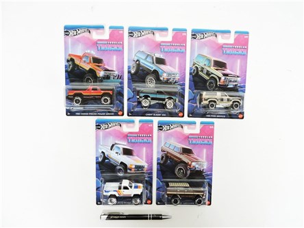 AST. HW auto metal., Tubular Trucks 5 wz.     /10