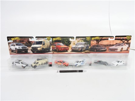 AST. HW metal. PREMIUM CULTURE CAR 2-PACK       /8