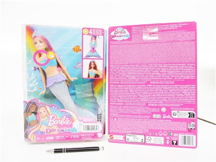 BARBIE lalka malibu migoczące światełka /4