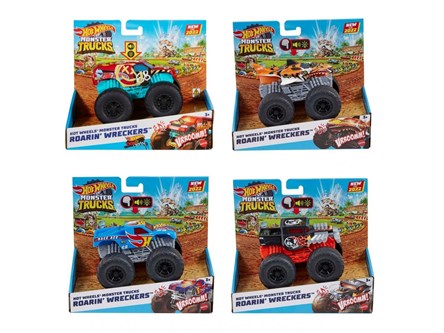 AST. HW Monster Truck - 1:43,  św/dźw.,4 wz.    4/