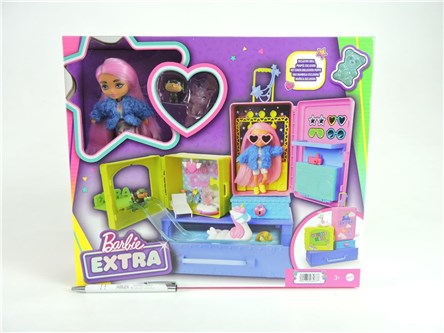 BARBIE EXTRA zestaw z małą lalką i zwierz.  /2