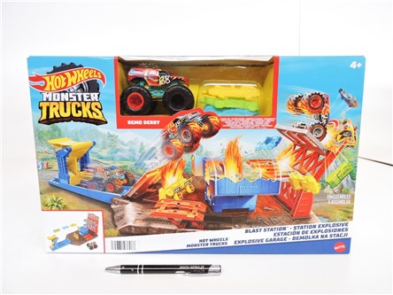 HW MONSTER TRUCK -  demolka na stacji, zest.,   /2