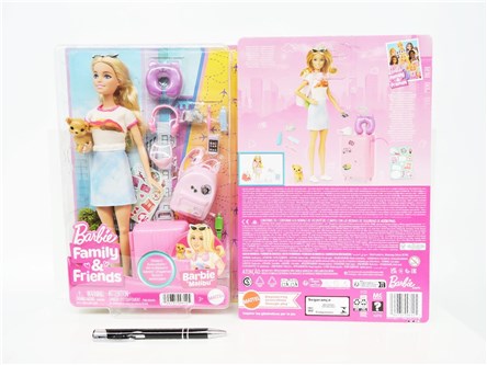 BRB BARBIE MALIBU W PODRÓŻY zestaw z lalką  /6