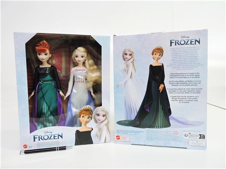 *FROZEN Lalka 30 cm, zest. ELSA I ANNA