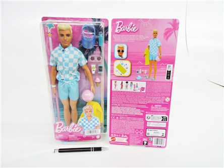 BRB KEN STYLED BY POSSIBI., lalka+ akc.,  kart.