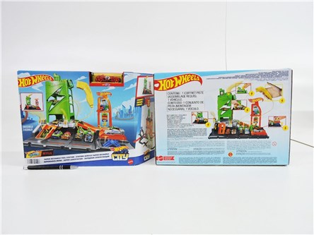 *HW CITY Superstacja, ładowanie aut, 35x25x9 cm