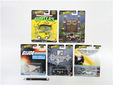 AST. HW AUTO metal., Pop culture, 5 wz.,    blist.