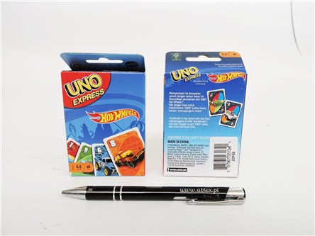 GRA MATTEL UNO HOT WHEELS, karciana   /12