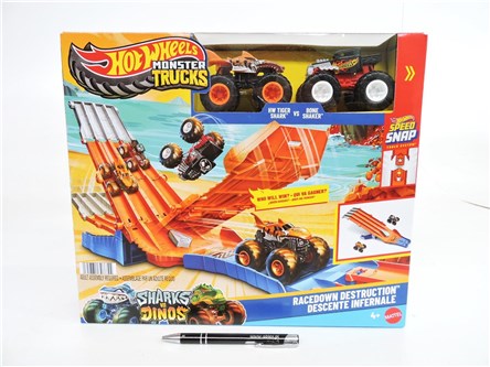 *HW AUTO metal. Wyścig z demolką, zest., 2w1  /2