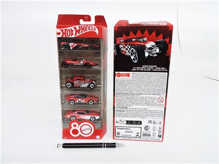 HW AUTO metal., 5-pak autek zestaw rocznicowy
