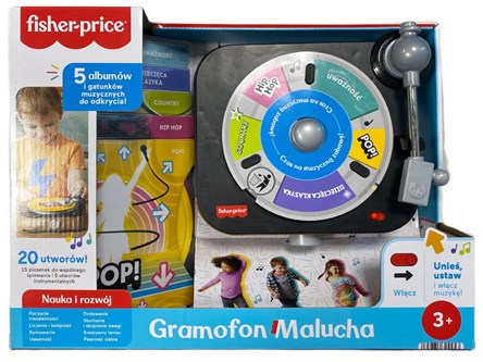FP gramofon malucha zabawka interak