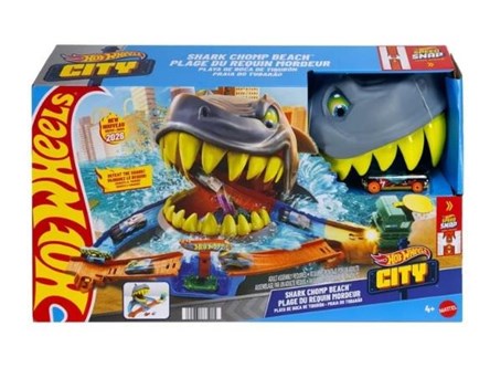 HOT WHEELS CITY TOR REKIN STARCIE NA PLAŻY /
