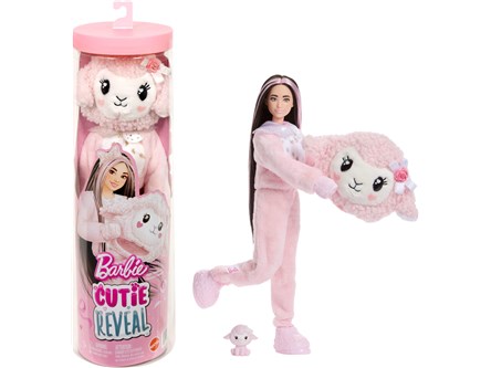 Barbie CR Troskliwe misie róż owieczka