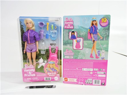 BARBIE lalka, podróżniczka + akc.   /4