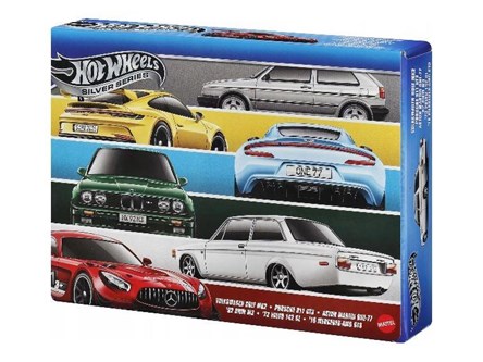 HOT WHEELS SILVER SERIES EURO STYLE AUTKO 6-PAC...