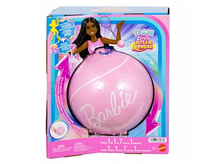 Barbie lalka Tenisistka wyskakujaca z piłki