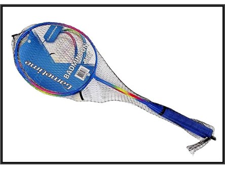 *BADMINTON METALOWY 64CM Z LOTKĄ