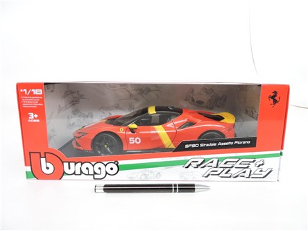 *BBURAGO metal. 1:18 Ferrari SF90 stradale assetto