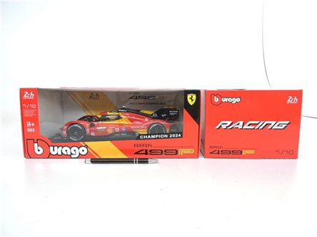 *BBURAGO metal., 1:18,Ferrari 499P, czer, Champion